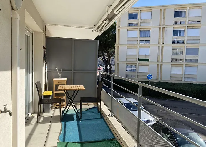 T2 Avec Climatisation Et Terrasse A - Fr-1-553-320 * بالاروك ليه بان